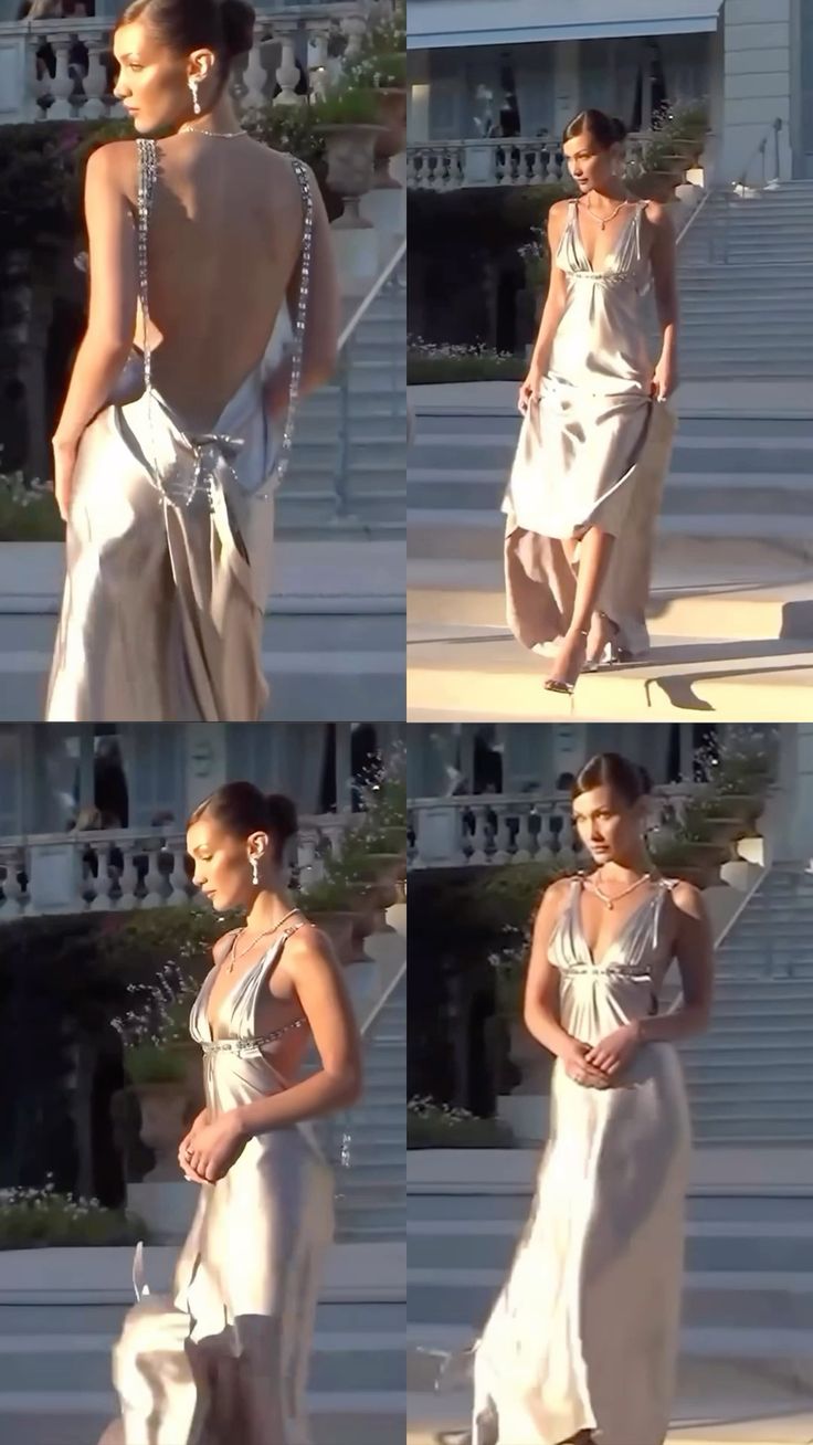 Sexy Long Backless Dress, Evening Party Dress fg7376 - View 5 | VelvetHem