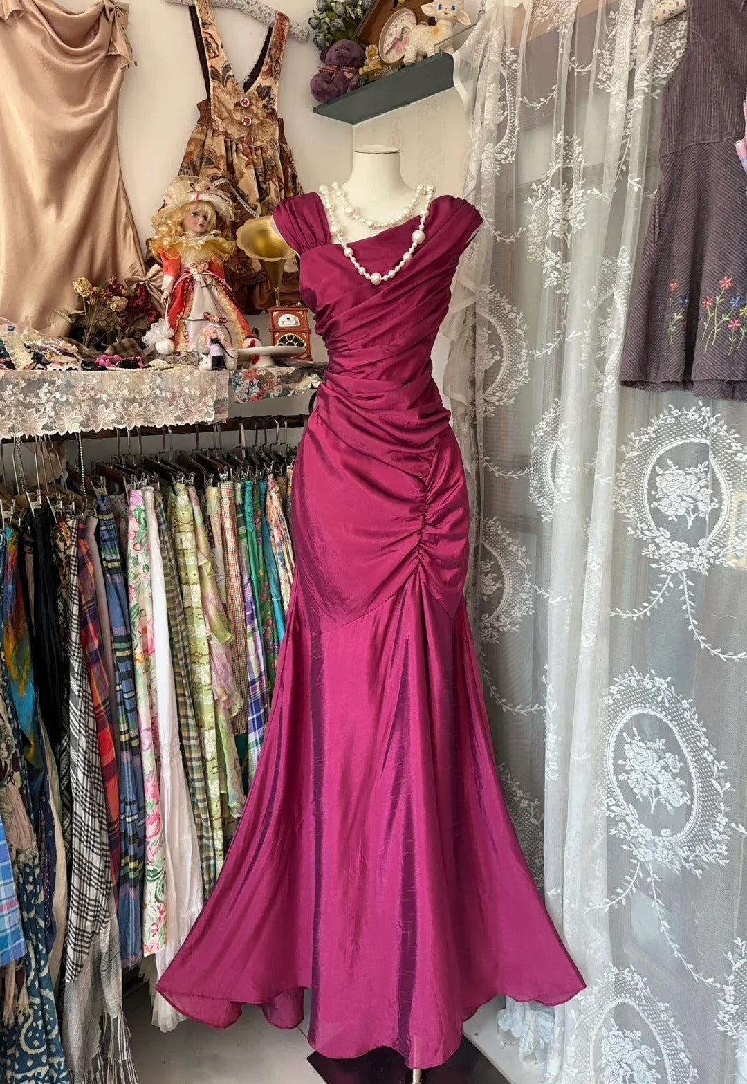 Mermaid Long Prom Gown Evening Dress fg7397 - VelvetHem