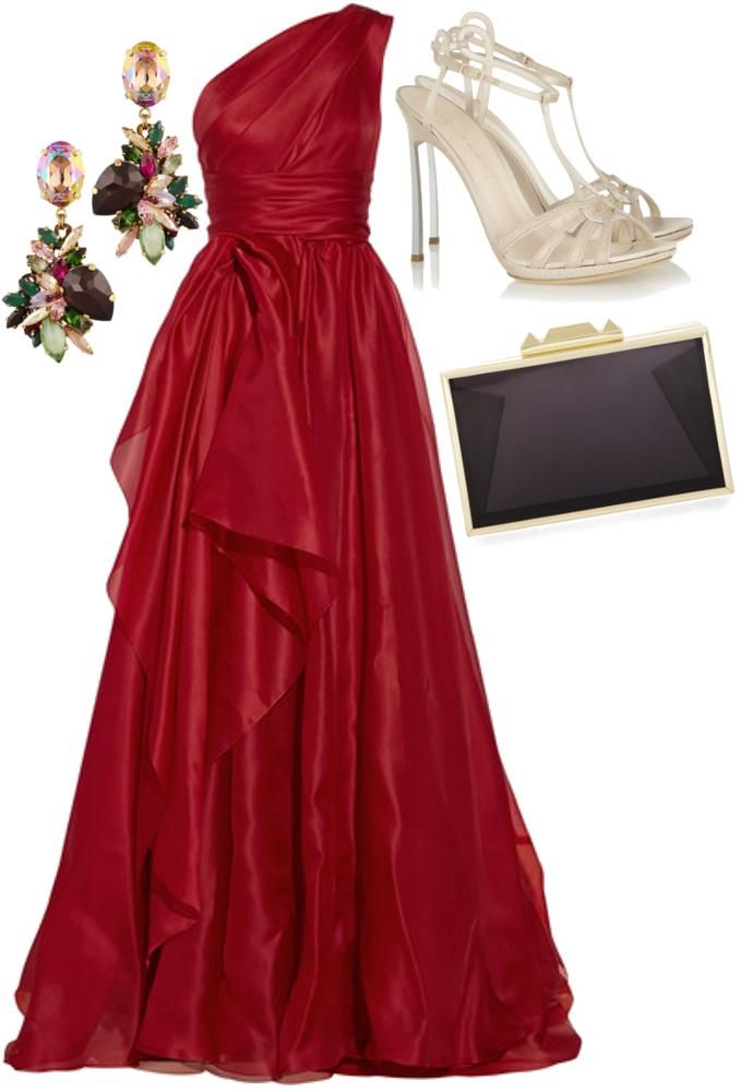 One Shoulder Long Prom Dress, Elegant Evening Party Dress fg7329 - View 2 | VelvetHem