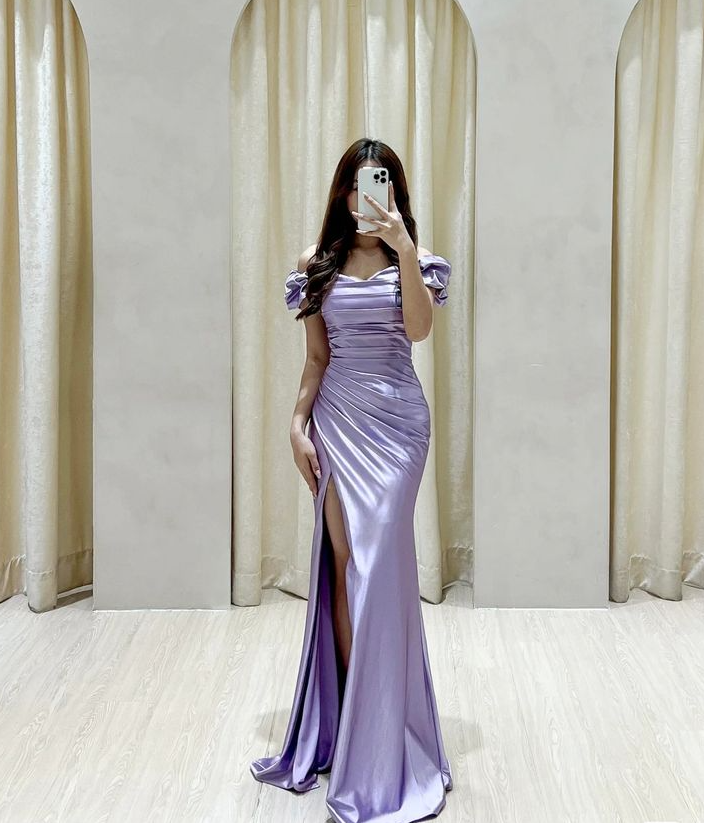 Lilac Evening Dresses Formal Party Dress Long Prom Gown fg6801 - View 2 | VelvetHem
