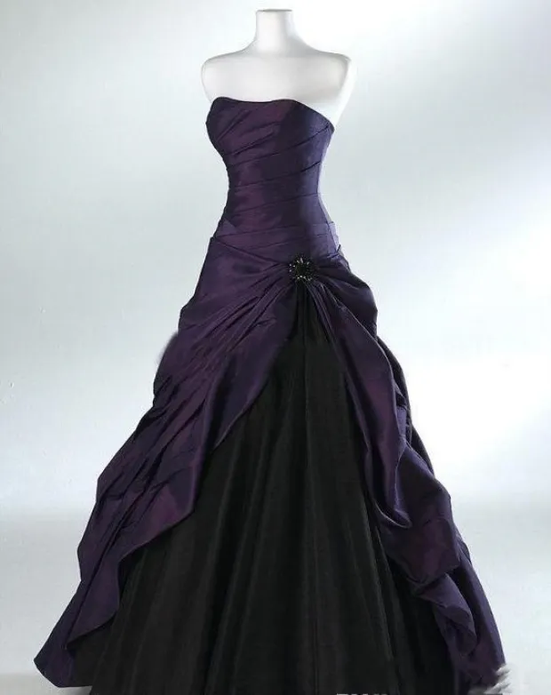 Strapless Long Mother of the Bride Dresses Plus Size Evening Gowns for Wedding Guest fg6708 - VelvetHem