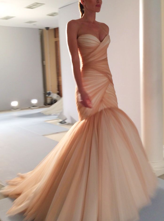 Strapless Mermaid Long Prom Dress Elegant Evening Party Dress fg7318 - VelvetHem