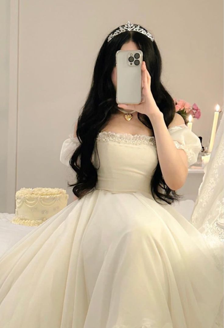 Elegant Off Shoulder Prom Dress, Princess Evening Dress fg7213 - View 2 | VelvetHem