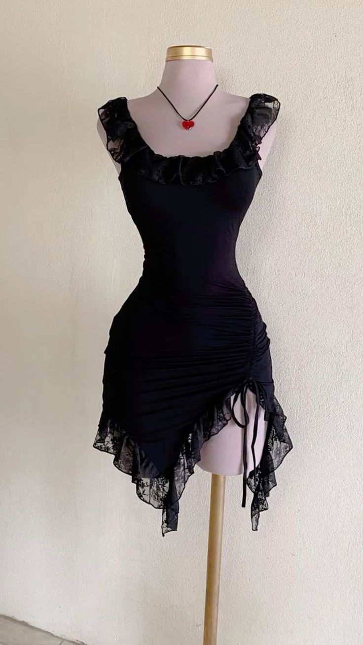 Sexy Black Short Prom Homecoming Dresses Short Party Dress fg7092 - VelvetHem