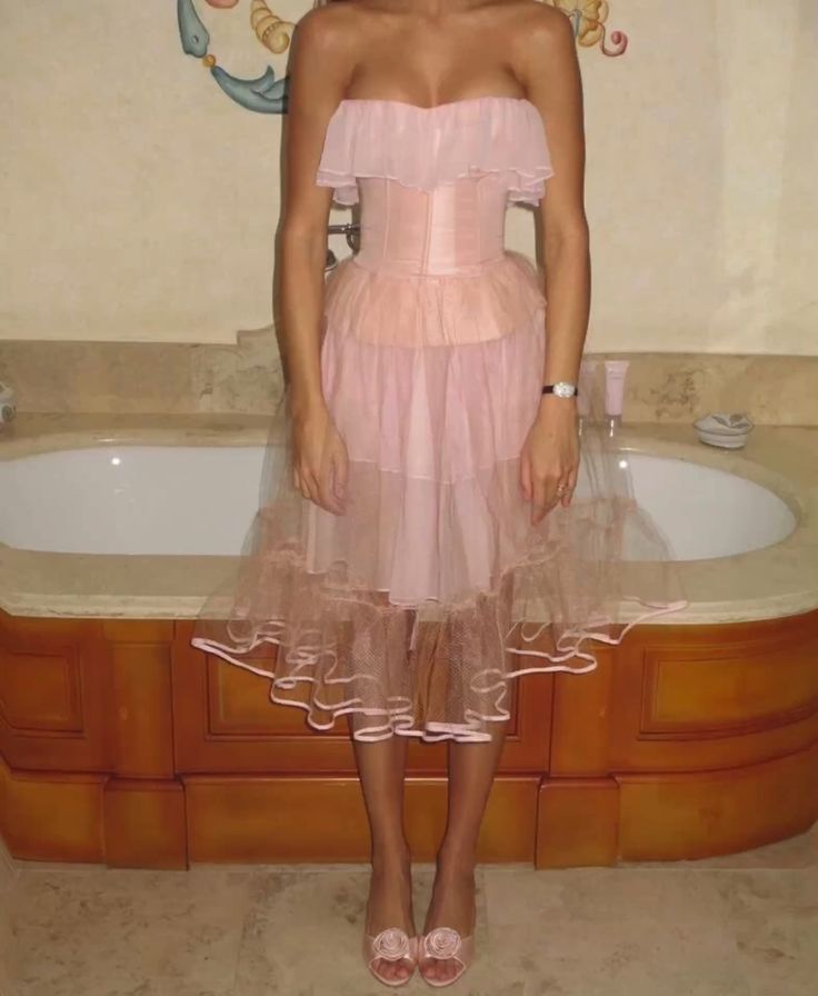 Pink Evening Dress Sleeveless Prom Gown Birthday Party Dresses Cocktail Dresses fg7173 - View 3 | VelvetHem