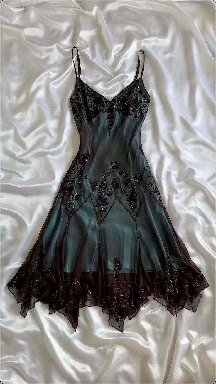 Modest Sheath Spaghetti Straps Chiffon Prom Dresses Evening Gown fg7142 - View 2 | VelvetHem
