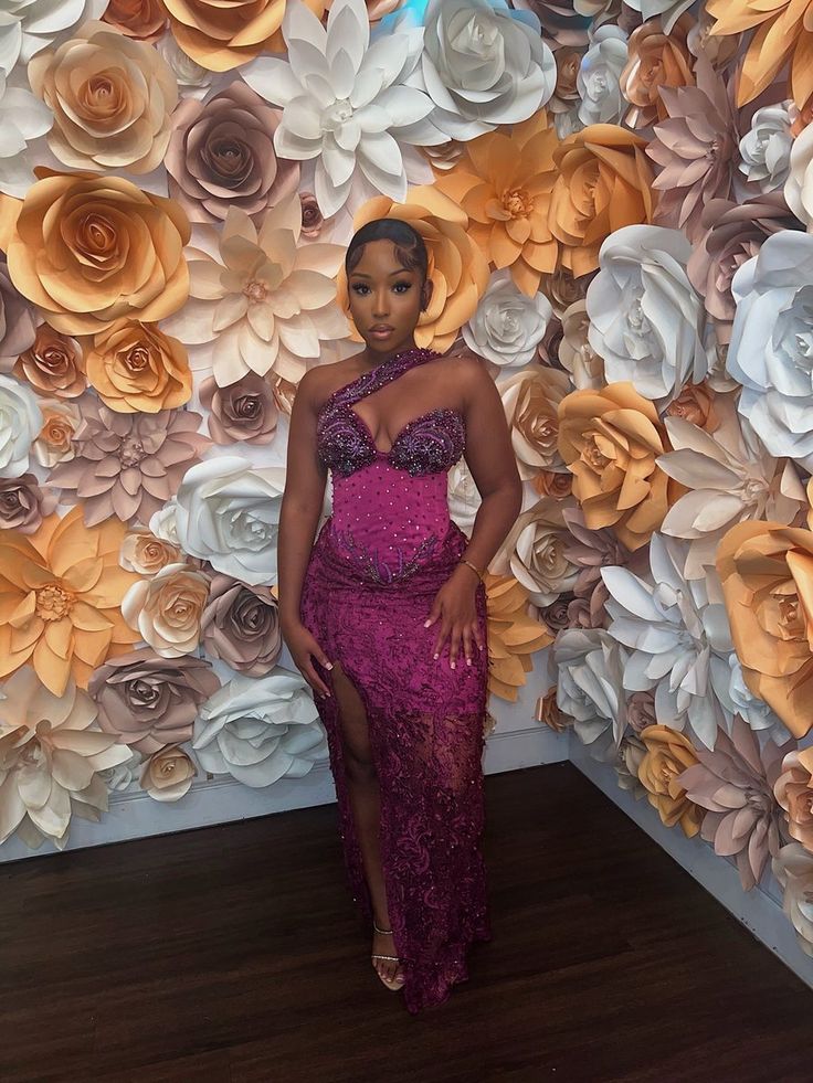 Black Girls Mermaid Sparkly Long Prom Dress Evening Gown fg6961 - VelvetHem