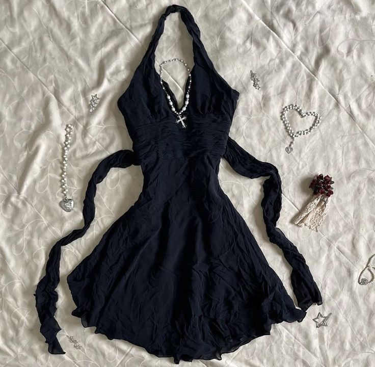 Sexy Black Short Homecoming Dress Short Party Gown fg7037 - View 2 | VelvetHem