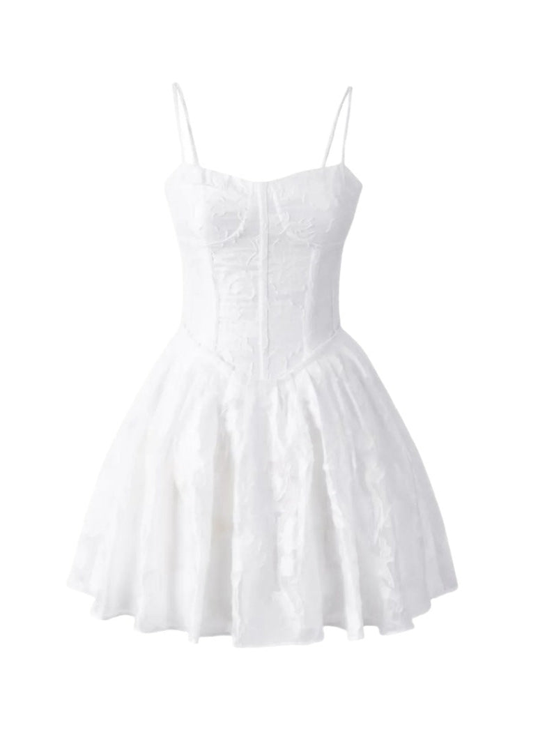 Bianca Satin Corset Mini Dress