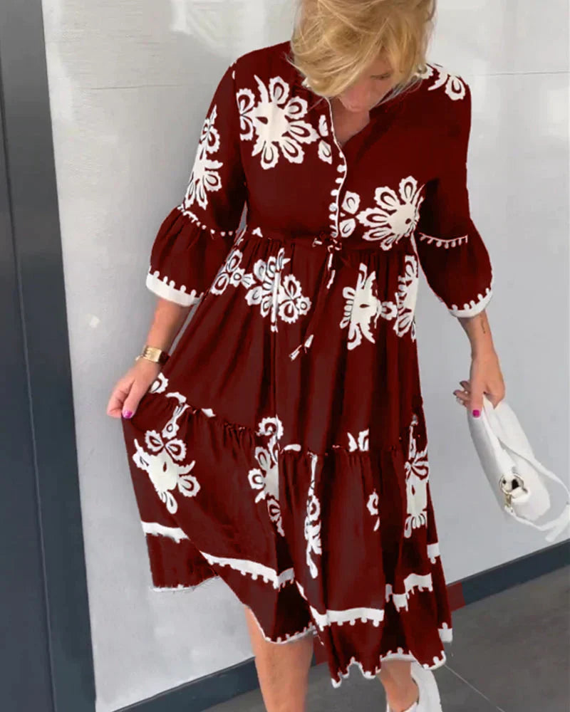 Iluminada Minimalist Casual Dress Elevated Occasion Wear