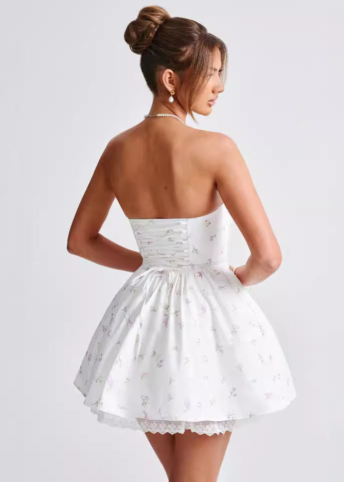 Isla Strapless Corset Mini Dress