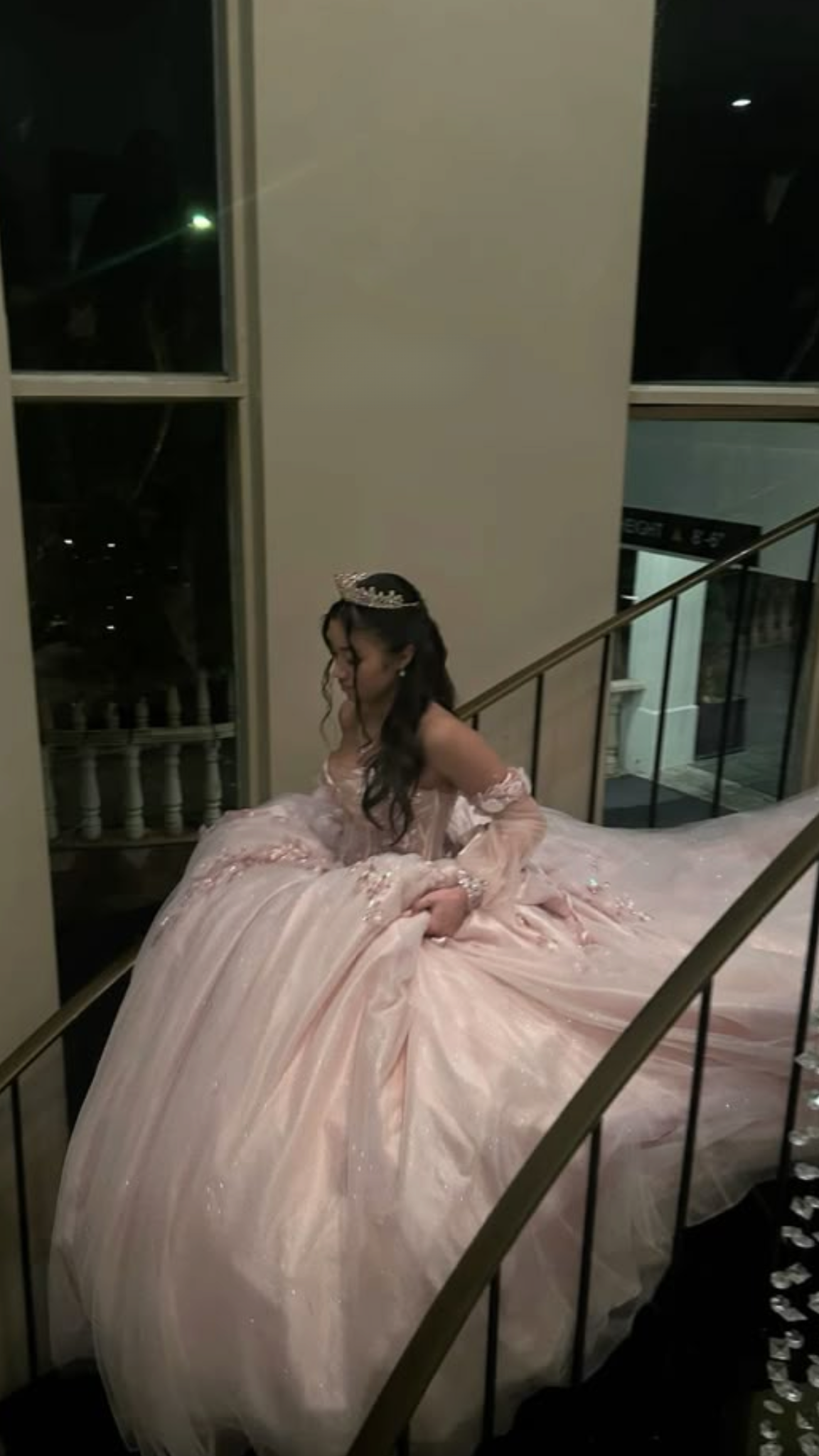 Appliques Tulle Quinceanera Dress Ball Gown,Sweet 16 Dress fg6477 - View 4 | VelvetHem