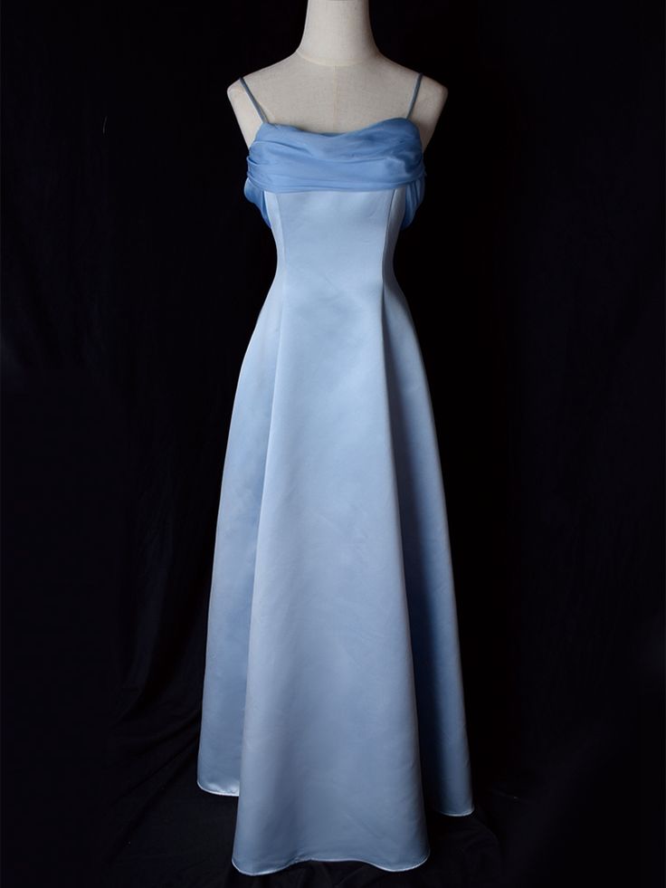 Vintage Spaghetti Straps Gown Elegant Prom Dresses fg7303 - View 2 | VelvetHem