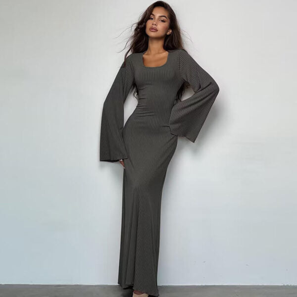 Elizabeth Maxi Dress Grey