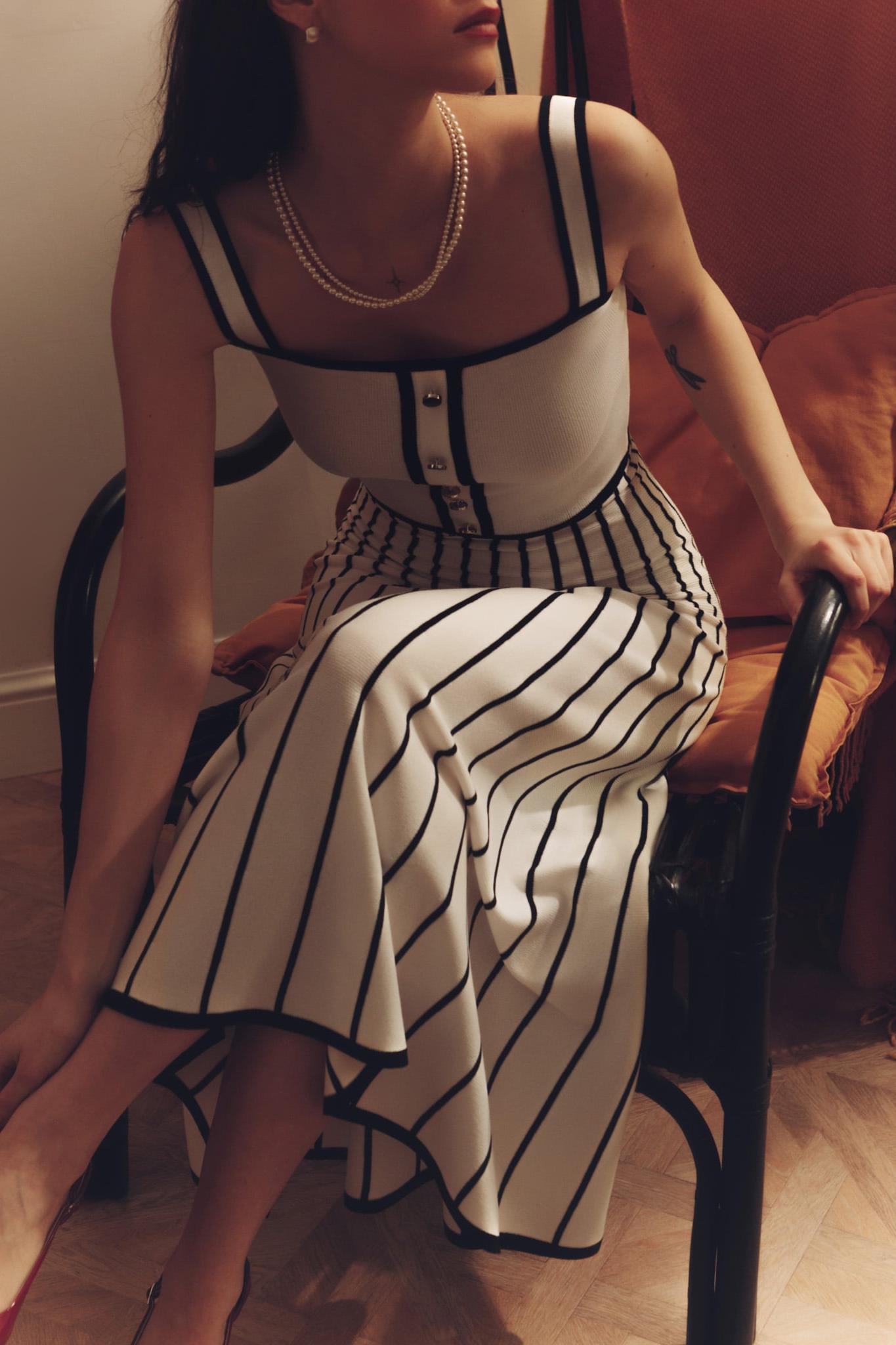 Frida Effortless When Knitting Midi Dress Premium Wardrobe Essential