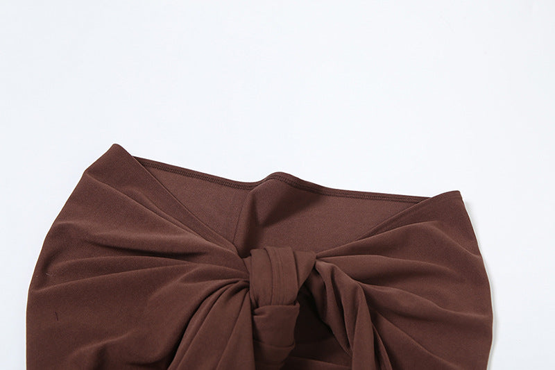 Carway Maxi Dress Brown