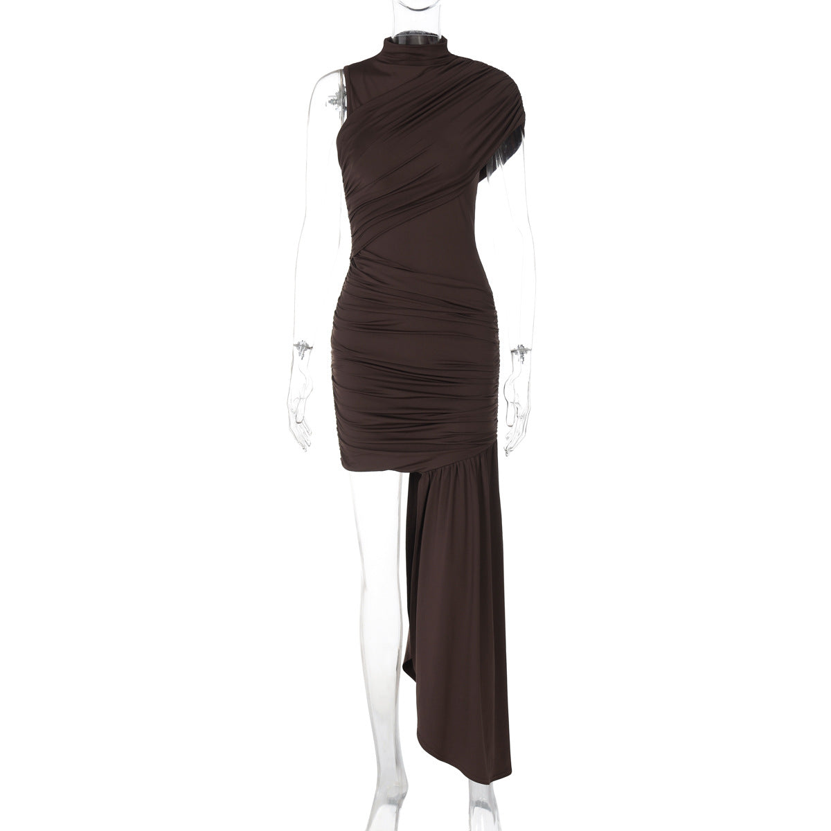 Gema Mini Dress Brown