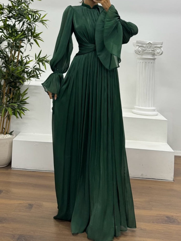 French Inspired Waist Maxi Dress