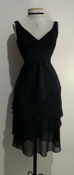 Black Formal Midi Party Dress Cocktail Dress fg6868 - View 2 | VelvetHem