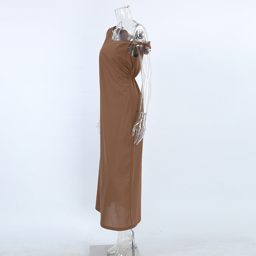 Westwick Maxi Dress Brown