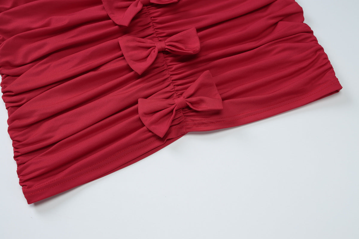 Salone Mini Dress Red