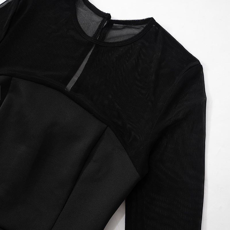 Rhythm Mini Dress Black