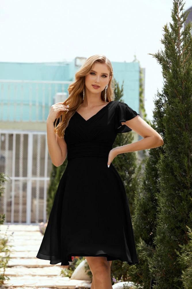 Knee Length Homecoming Dresses Formal Cocktail Prom Gown 28013 by numbersea