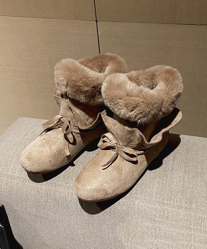Classic Orthopedic Boots with Timeless Style