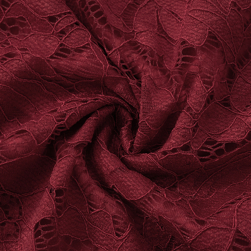 Ingram Mini Dress Maroon