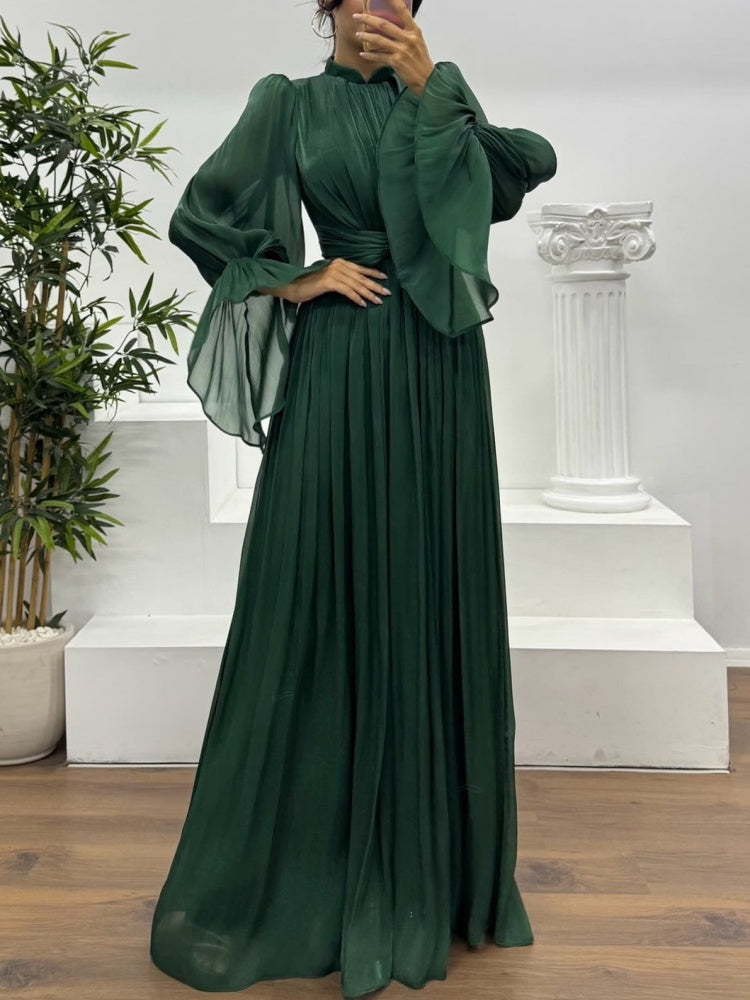 French Inspired Waist Maxi Dress
