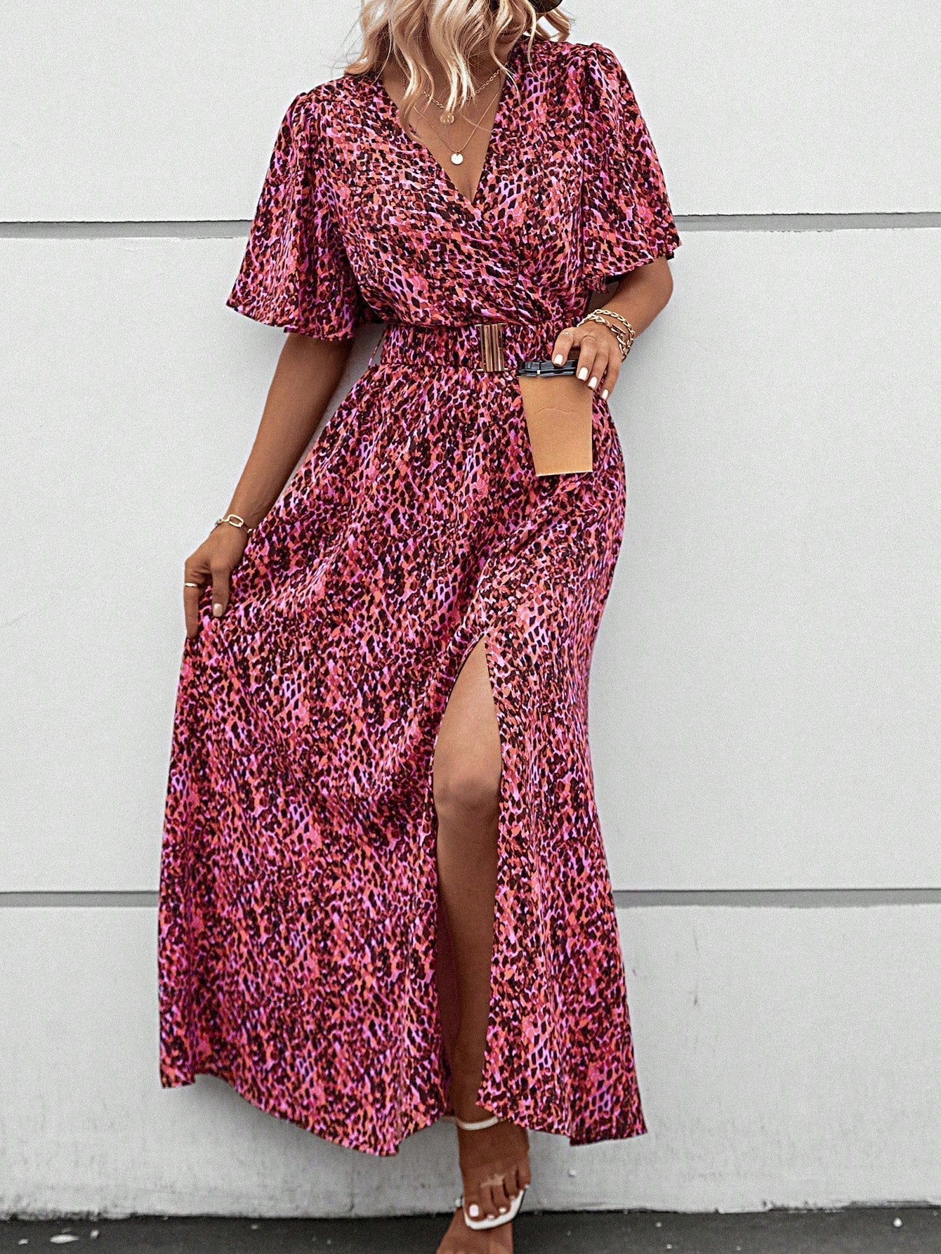 Belinda Effortless Maxi Dress Butterfly Style Elevated Occasion Wear