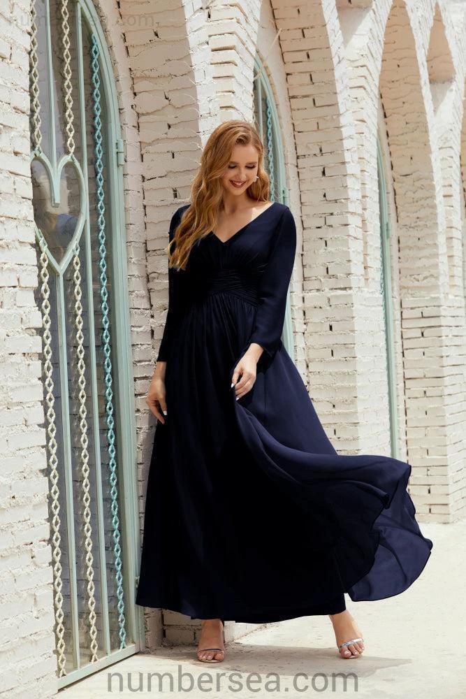 ZapDress Bridesmaid Dress Chiffon Formal Party Dress Evening Dress 28016 (ZD16992)