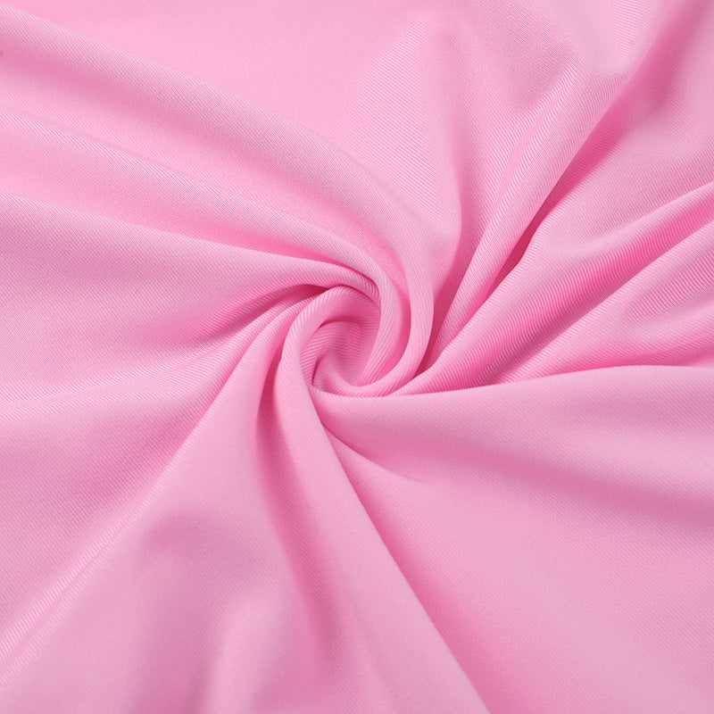 Rosier Slit Dress Pink