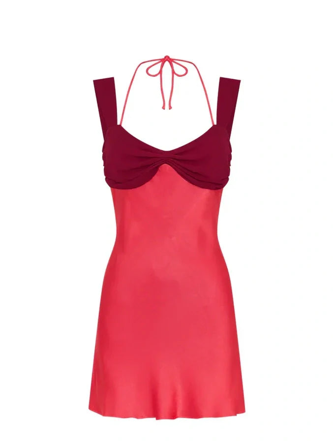 Stylish A Line Sweetheart Red Short Homecoming Dress with Criss Cross Back