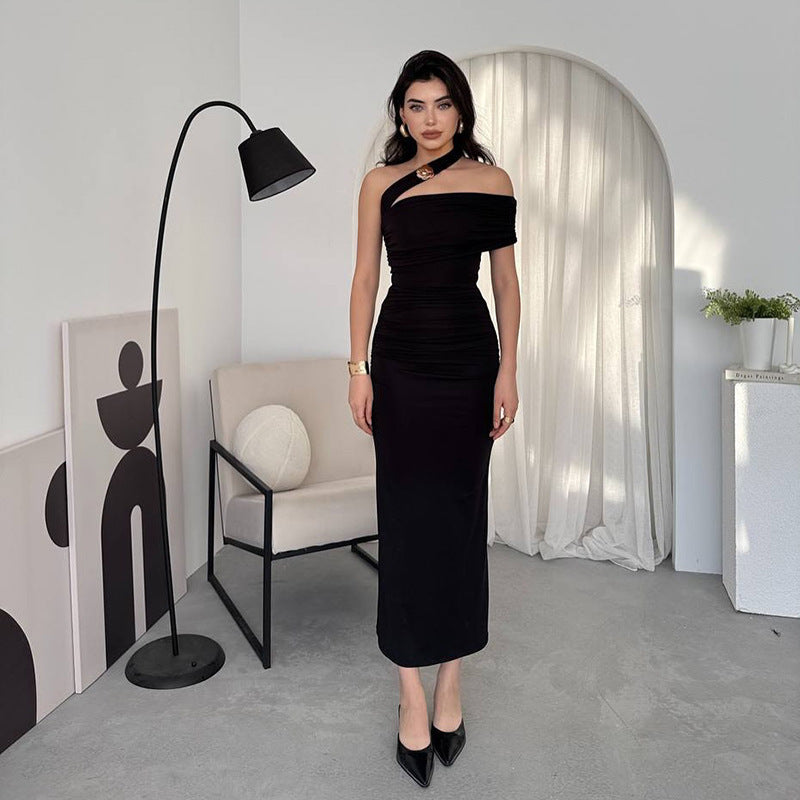 Horres Midi Dress Black