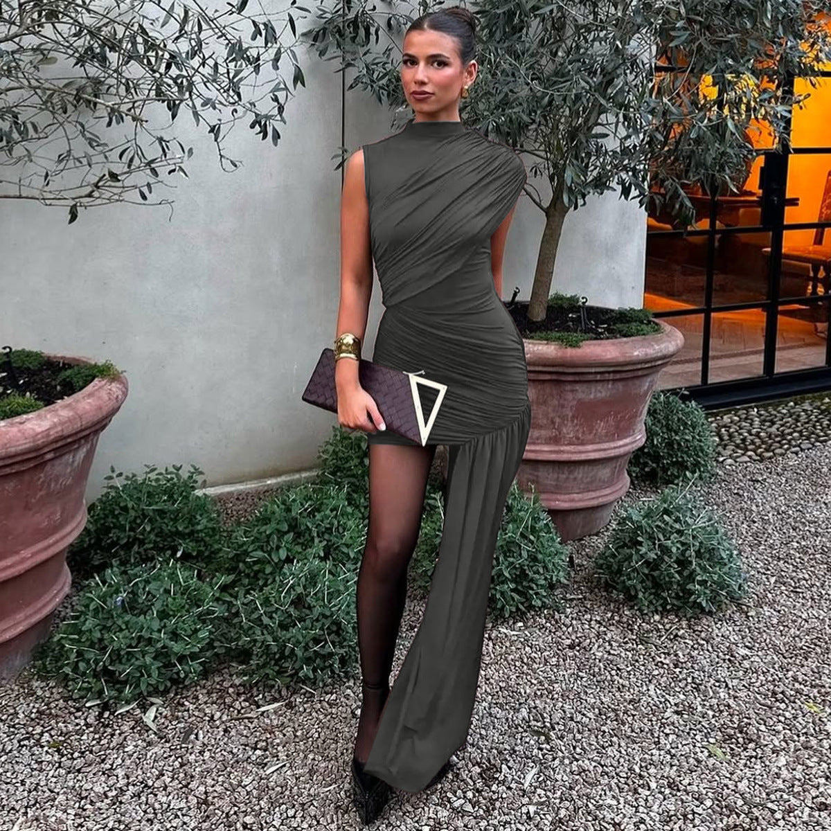 Gema Mini Dress Grey