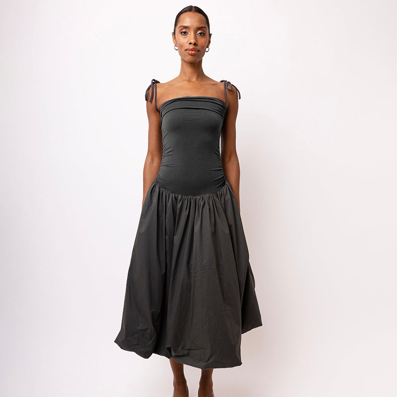 Katlene Dress Dark Grey