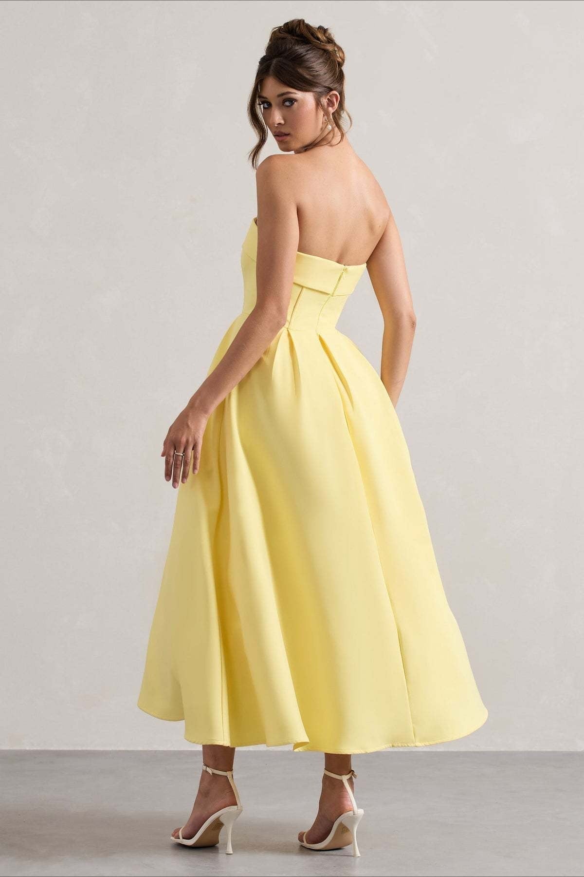 Bandage Strapless Party Dress - View 11 | VelvetHem