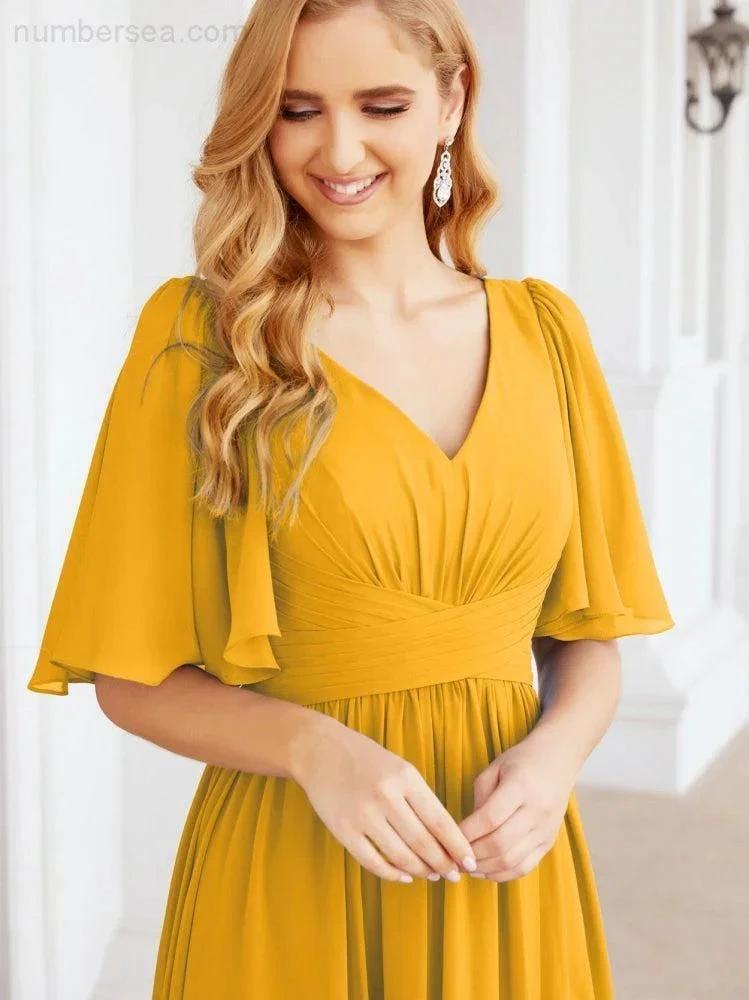 ZapDress Bridesmaid Dresses for Women Wedding Long Party Prom Dress 28068 (ZD16988)