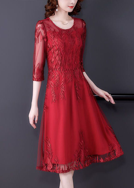 A Vintage Style Dress with Delicate Timeless Details