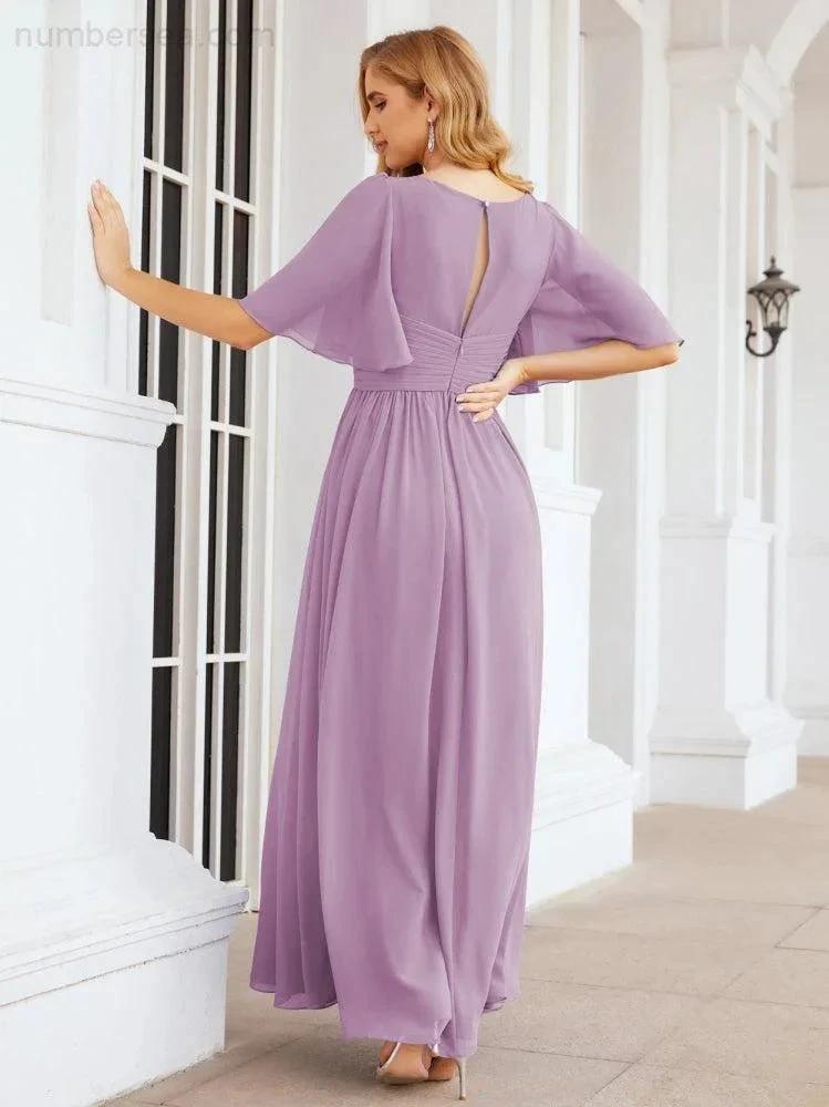 ZapDress Bridesmaid Dresses for Women Wedding Long Party Prom Dress 28068 (ZD16988)