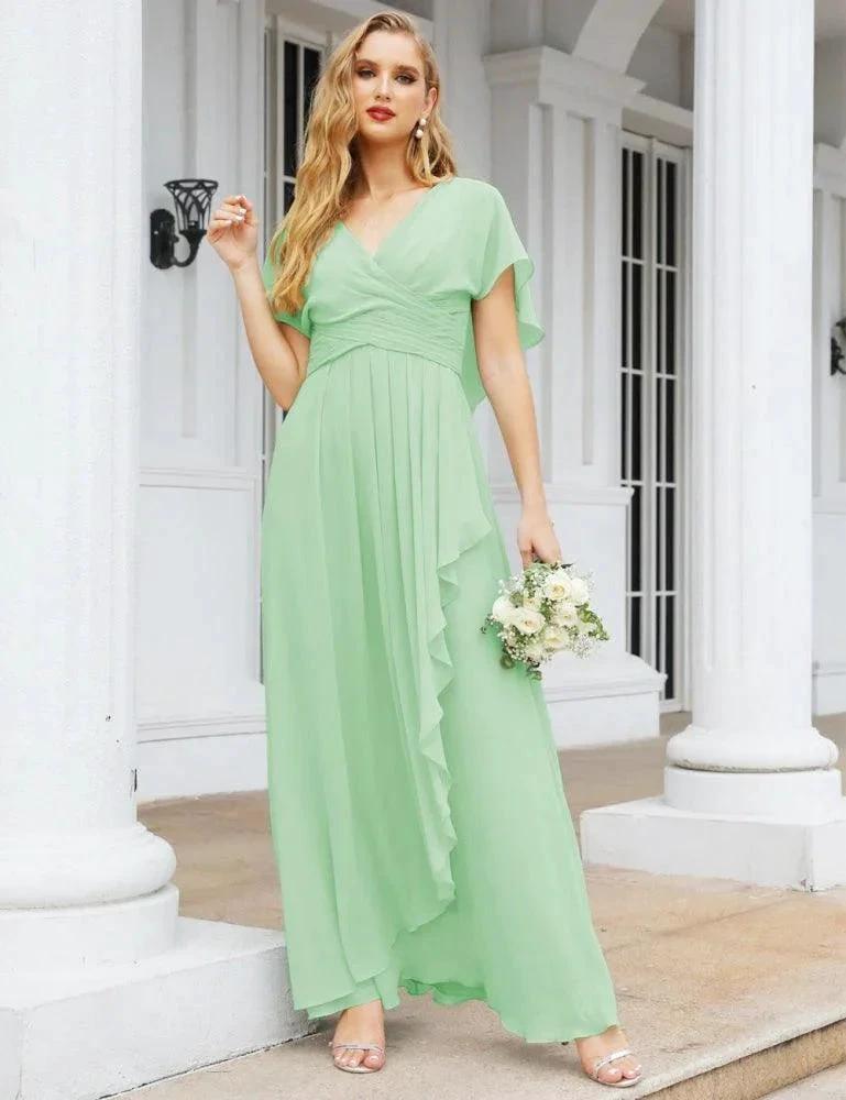 Numbersea Bridesmaid Dresses Backless Formal Prom Gowns for Evening Party Mother of The Bride Dress 28040 by numbersea