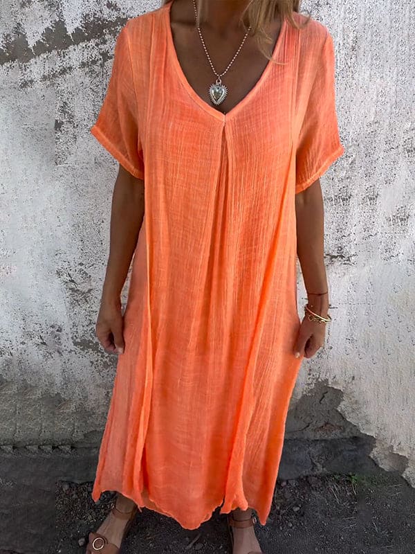Oriana Trendy and Elegant Summer Dress for Women Bold Statement Look