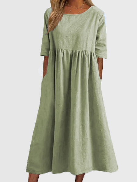 A Vintage Style Dress with Delicate Timeless Details