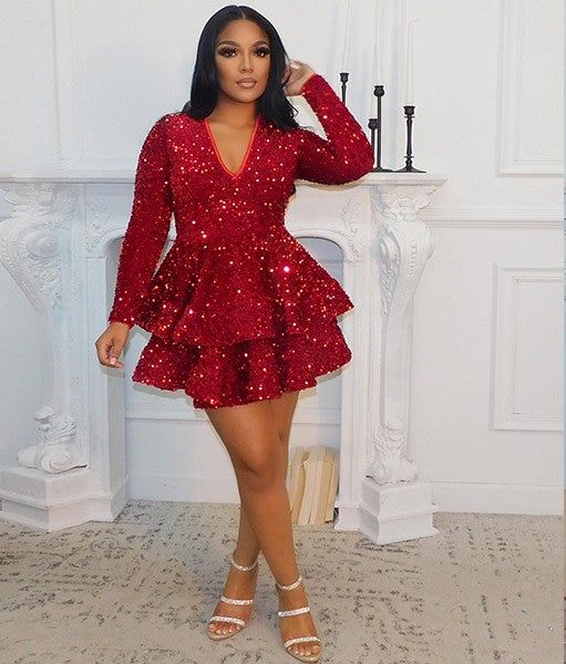 A Line Long Sleeves Homecoming Dress, Cheap Short Cocktail Dresses