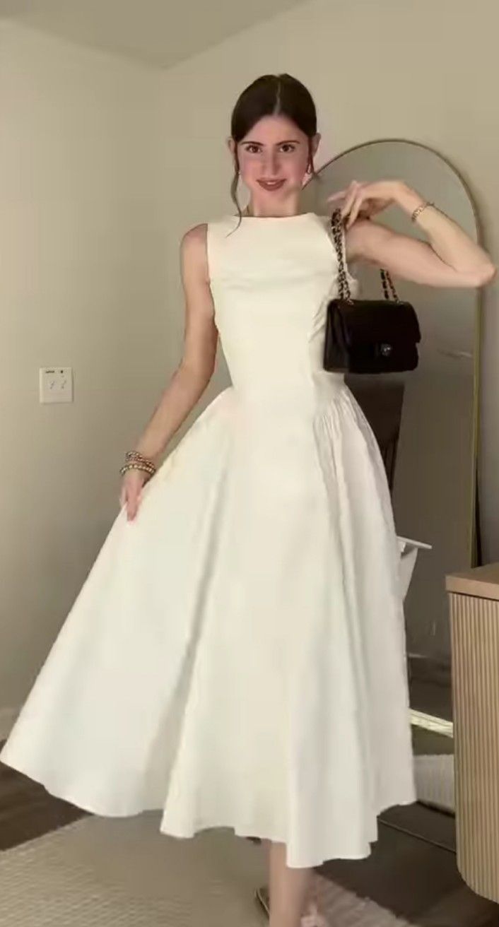 A Line Sleeveless Prom Dress Evening Party Gowns fg7425 - View 2 | VelvetHem