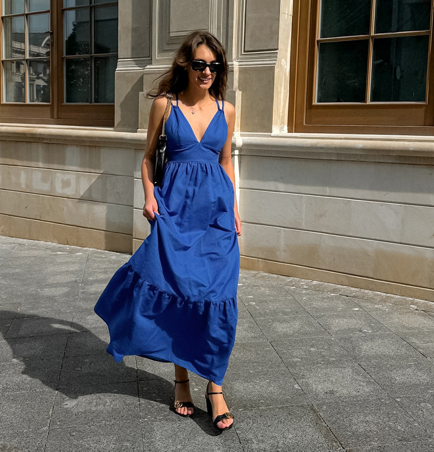 Buckley Maxi Dress Blue