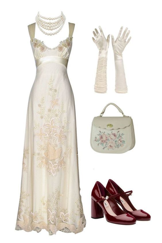 Vintage A Line Straps Satin Long Prom Dress Evening Dress - VelvetHem