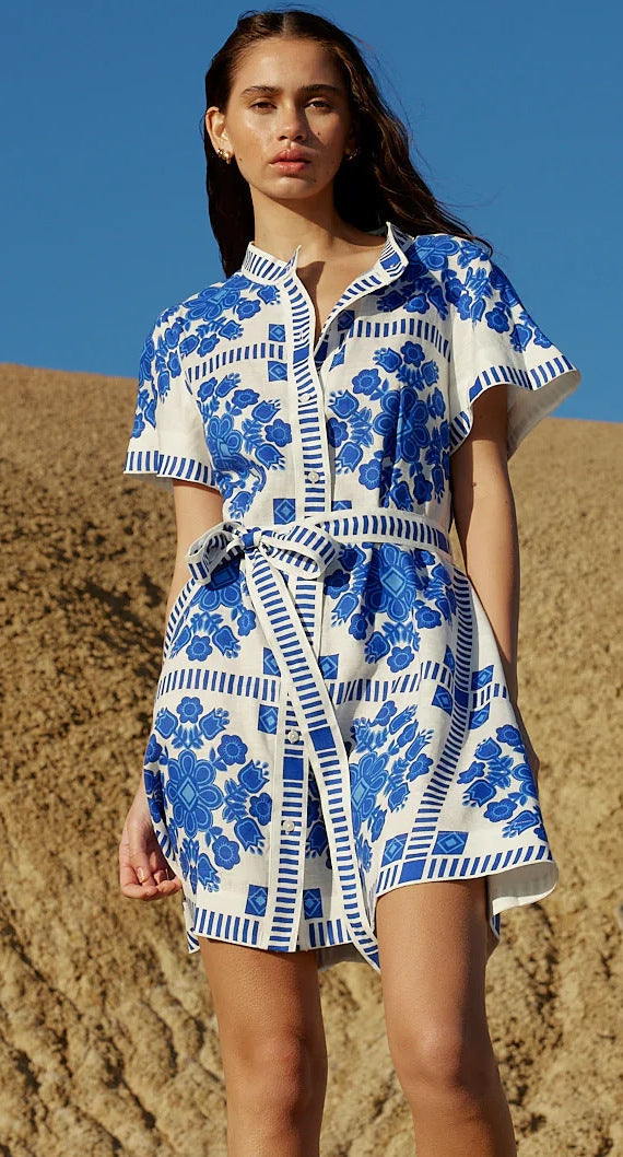 Ripley Mini Dress Blue