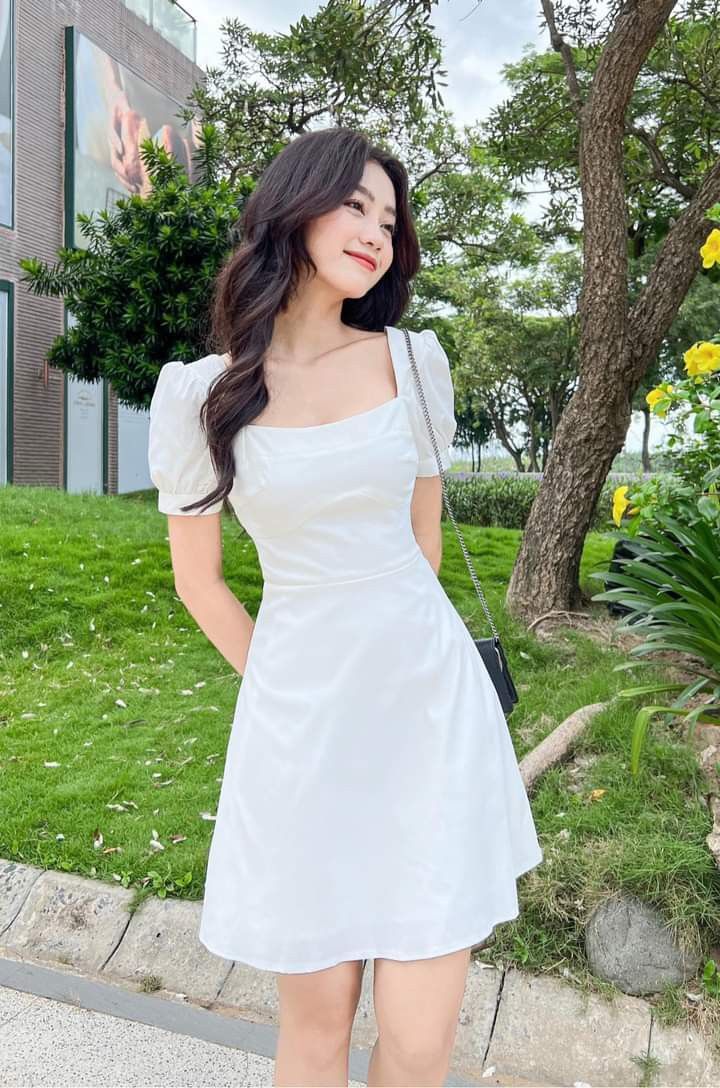 A Line White Homecoming Dress Short Evening Dress Cocktail Dresses Short Party Dress - VelvetHem